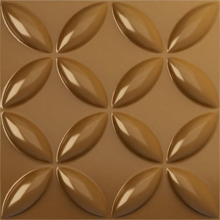 19 5/8in. W X 19 5/8in. H Wallflower EnduraWall Decorative 3D Wall Panel Covers 2.67 Sq. Ft.